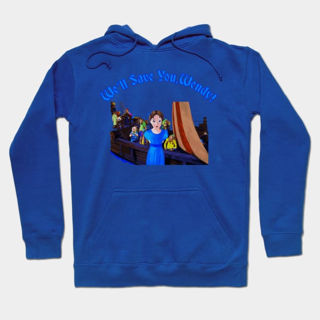 Peter Pan’s Flight Wendy Darling Hoodie by Tomorrowland Arcade